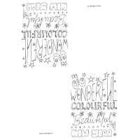 kerst- en nieuwjaarskaart