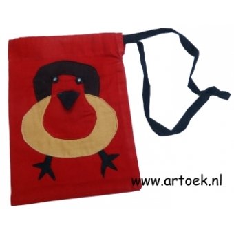 knikkerzak-roodborst